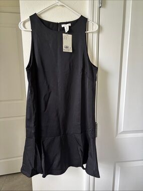 H&M Black Sleeveless Mini Dress
